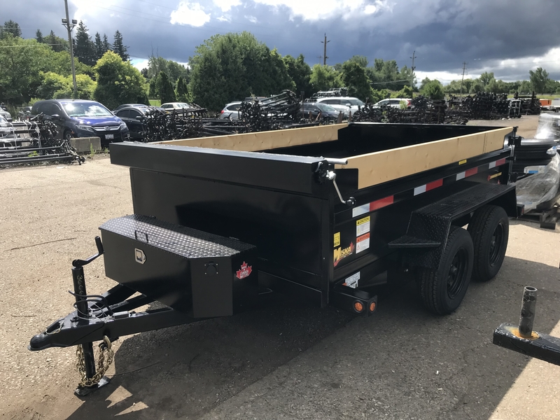 Cargo, Utility Trailers  2025 Miska 3.5 Ton Scissor Lift Dump Trailer Photo